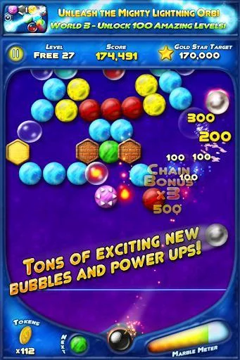 Изображение игры: Bubble Bust! HD Bubble Shooter