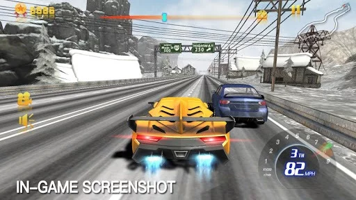 Изображение игры: Racing Traffic High Speed
