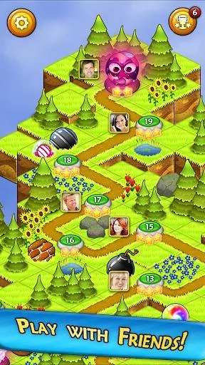 Изображение игры: Bubble Bust 2 - Pop Bubble Shooter