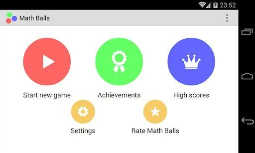 Изображение игры: Math Balls