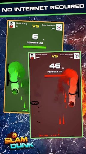 Изображение игры: Slam Dunk - Basketball game 2018