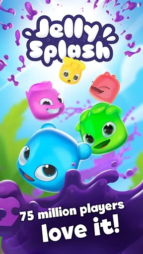 Изображение игры: Jelly Splash Match 3: Connect Three in a Row