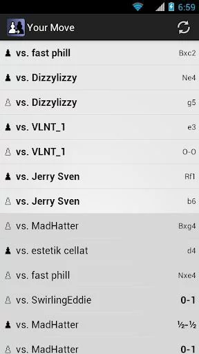 Изображение игры: Your Move Correspondence Chess