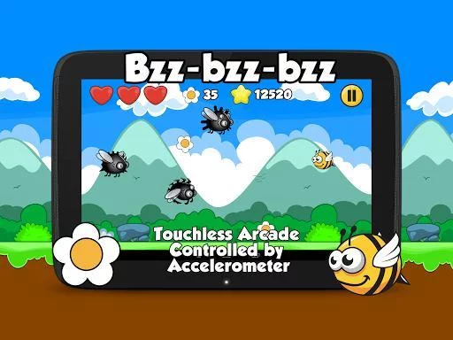 Изображение игры: Bzz-bzz-bzz Bee Racing Arcade