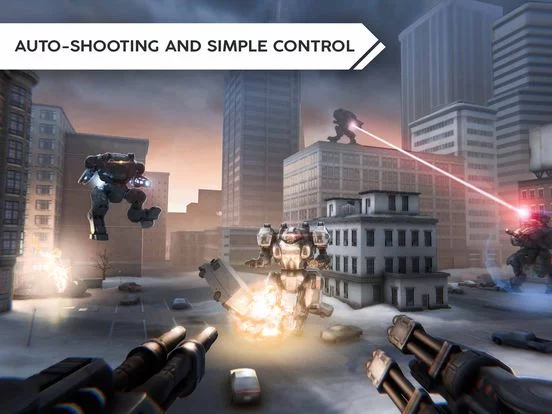 Изображение игры: ROBOT WARFARE ONLINE