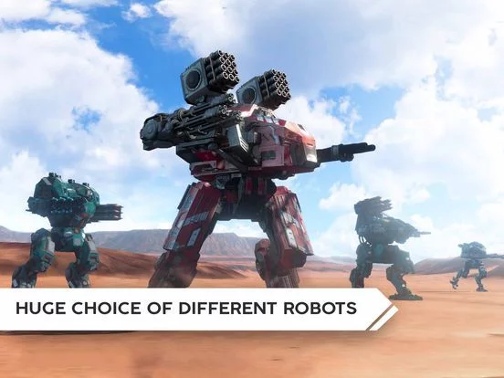 Изображение игры: ROBOT WARFARE ONLINE
