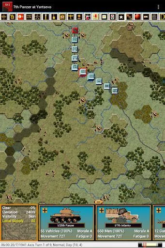 Изображение игры: Panzer Campaigns- Smolensk '41