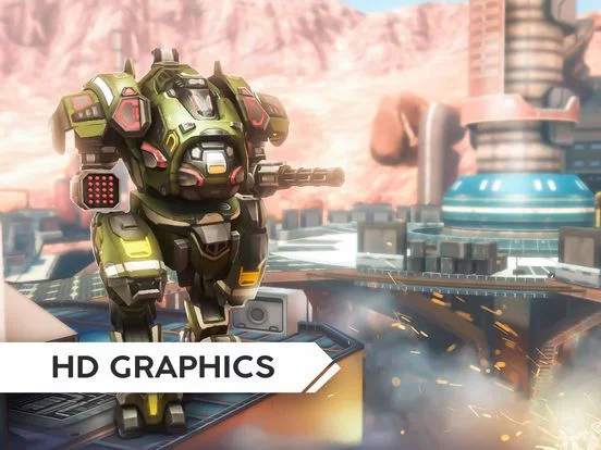 Изображение игры: ROBOT WARFARE ONLINE