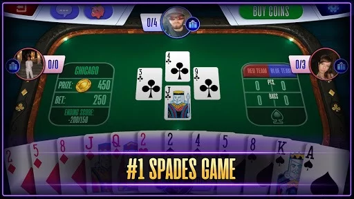 Изображение игры: Spades online - spades plus friends, play now! ♠️