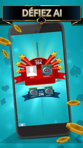 Изображение игры: Belote Offline