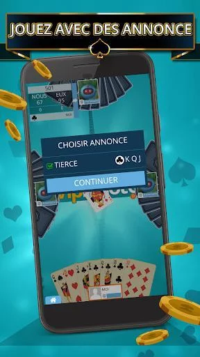 Изображение игры: Belote Offline