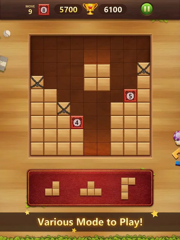 Изображение игры: Wood Block Puzzle Classic