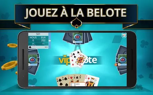 Изображение игры: Belote Offline