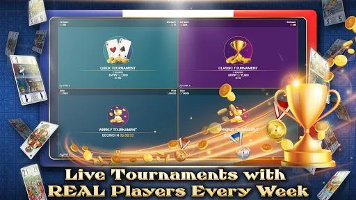 Изображение игры: VIP Tarot - Free French Tarot Online Card Game