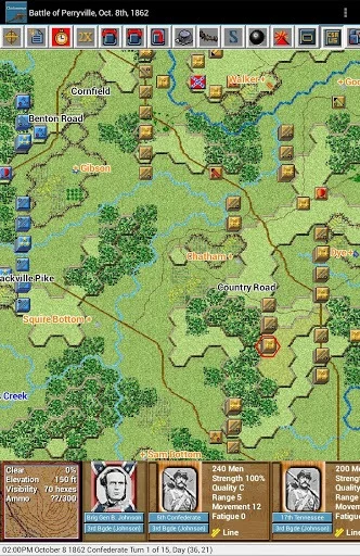 Изображение игры: Civil War Battles- Chickamauga