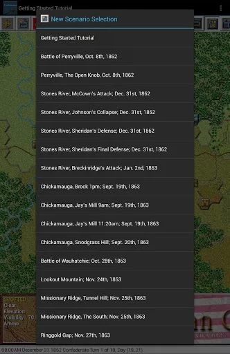 Изображение игры: Civil War Battles- Chickamauga