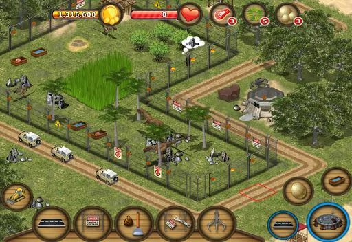 Изображение игры: Jurassic Island: Dinosaur Zoo