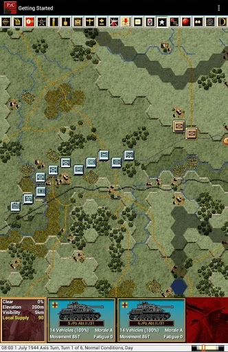 Изображение игры: Panzer Campaigns - Panzer