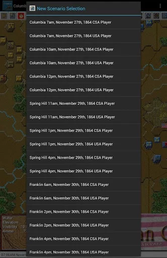 Изображение игры: Civil War Battles - Franklin