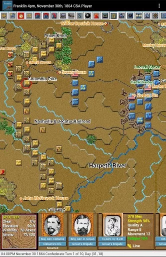 Изображение игры: Civil War Battles - Franklin