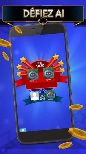 Изображение игры: Coinche Offline