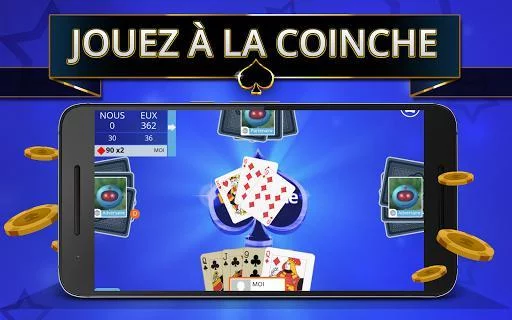 Изображение игры: Coinche Offline