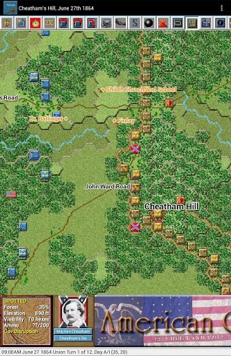 Изображение игры: Civil War Battles - Atlanta