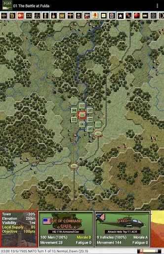 Изображение игры: Modern Campaigns- FuldaGap '85