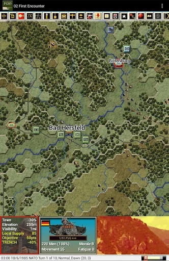 Изображение игры: Modern Campaigns- FuldaGap '85