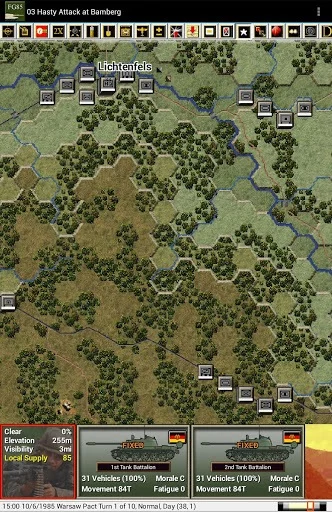 Изображение игры: Modern Campaigns- FuldaGap '85