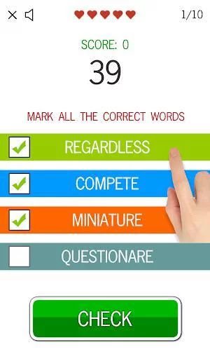 Изображение игры: Spelling Check PRO