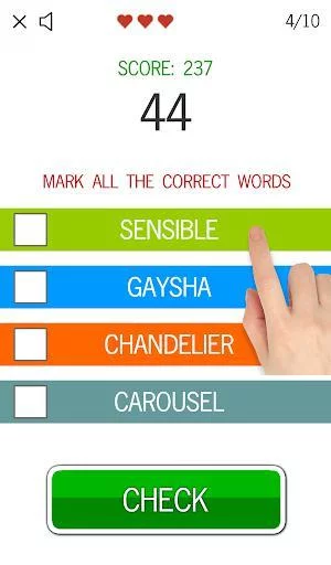 Изображение игры: Spelling Check PRO