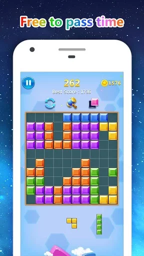 Изображение игры: Block Gems: Classic Block Puzzle Games