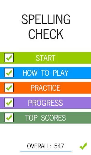 Изображение игры: Spelling Check PRO