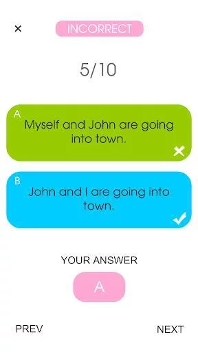 Изображение игры: My English Grammar Test