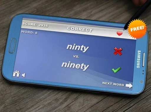 Изображение игры: Spell it right!