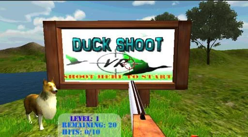 Изображение игры: Duck Shoot VR