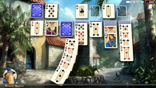 Изображение игры: Hardwood Solitaire Free