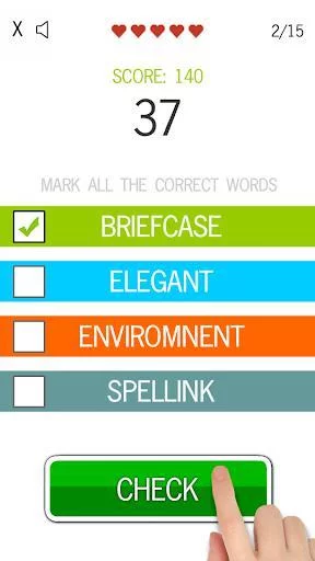 Изображение игры: Spelling Check - Free