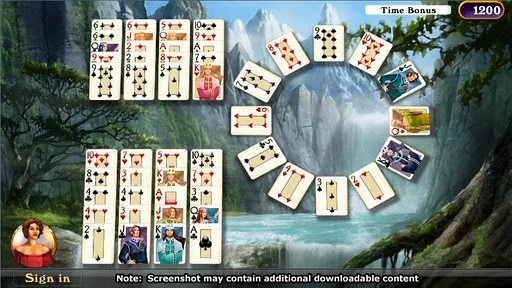 Изображение игры: Hardwood Solitaire Free