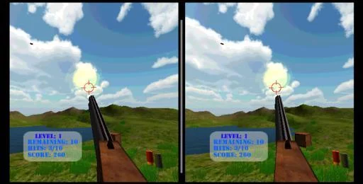 Изображение игры: Duck Shoot VR