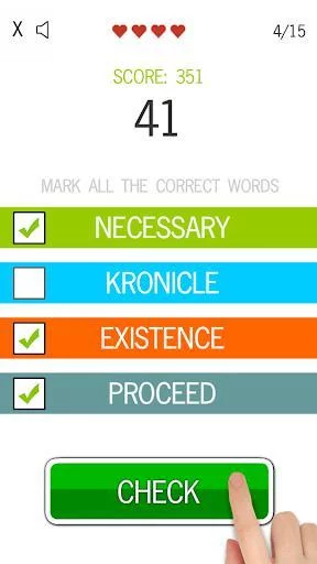Изображение игры: Spelling Check - Free