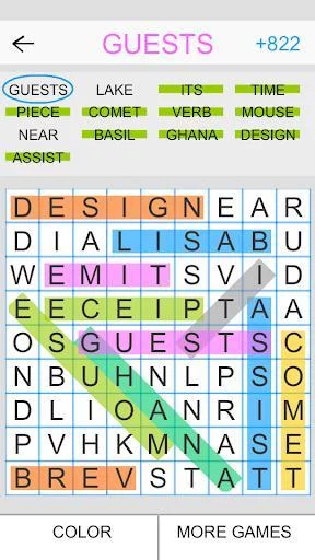 Изображение игры: Word Search Games - Free