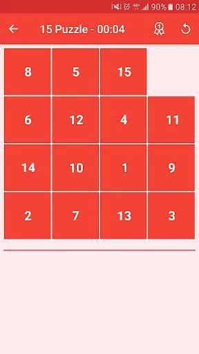 Изображение игры: 15 Puzzle (Game of Fifteen)