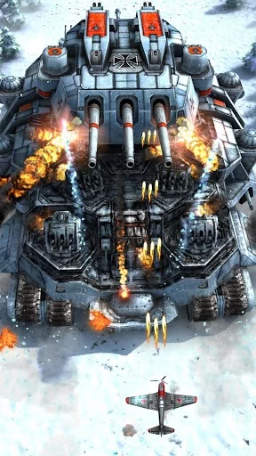Изображение игры: AirAttack 2 - WW2 Airplanes Shooter