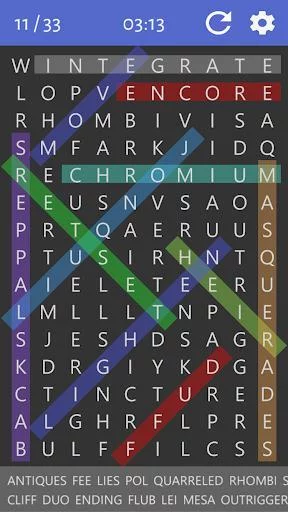 Изображение игры: Word Search - Free Puzzles