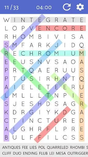 Изображение игры: Word Search - Free Puzzles