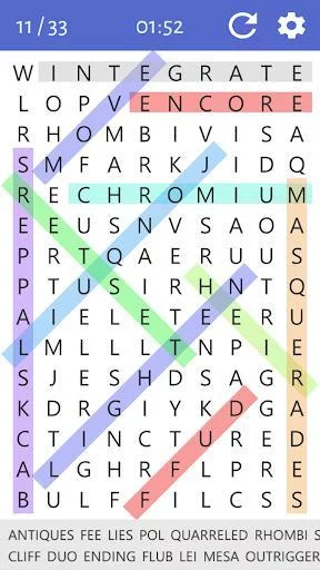 Изображение игры: Word Search - Free Puzzles