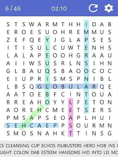 Изображение игры: Word Search - Free Puzzles