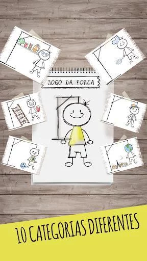 Изображение игры: Jogo da Forca